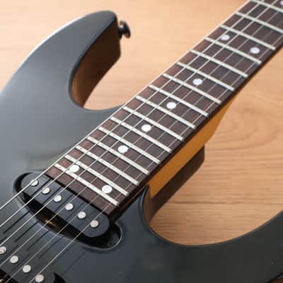 1997 Ibanez Japan RG560 Superstrat (Black) image 5