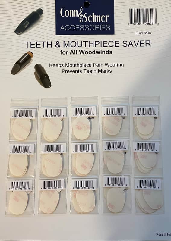 Selmer Mouthpiece Patch Clear 1729C 15x3pk image 1