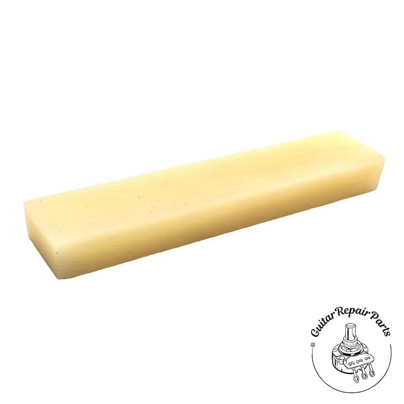 Bone Guitar Nut Blank 2.22" x .47" x .25" - Unbleached Bone image 1