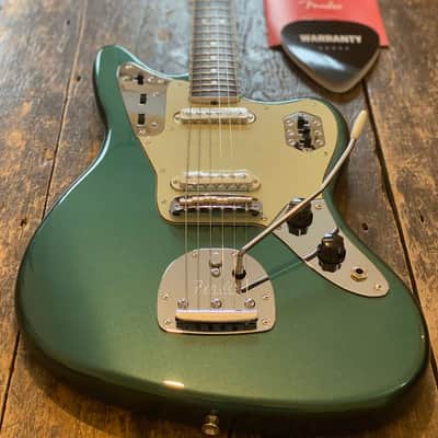 Fender Japan Limited Edition Jaguar FSR Sherwood Green USA Pickups, Alder Body Rosewood Board MIJ image 1