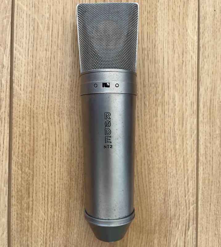 RODE NT2 Large Diaphragm FET Condenser Microphone 1990s - Nickel No.2 image 1