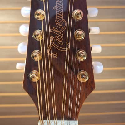Takamine GD74CE-12U 2025 - Natural Gloss - Flame Maple Body - Unison 12-String - TP-36 Electronics - Professional Set Up image 12