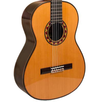José Ramírez Guitarra del Tiempo Cedar Top & Neck 6-String Classical Acoustic Guitar w/Hard Case image 1