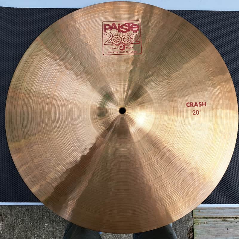 Vintage Paiste 20" 2002 Crash Cymbal 1980 - Present - Traditional image 1