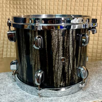 Tama Starclassic Walnut Birch 10x8 tom - Black Clouds & Silver Linings image 17