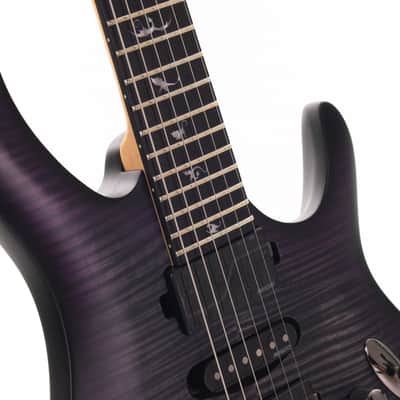 PRS SE Chleo Herman Li Signature 2025 - Present - Charcoal Purple Burst 3144gr image 8