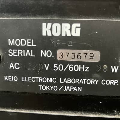 Korg Mono/Poly 1980s - Recapped and serviced! image 12