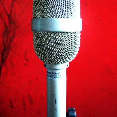 Vintage 1984 Electro-Voice DS35 Dynamic Cardioid Microphone Low Z w Audix mic clip RE16 RE15 image 9