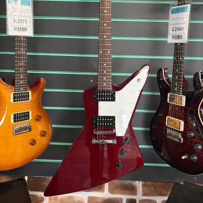 Gibson Explorer ‘76 Reissue Cherry Red 2012 Electric Guitar image 2
