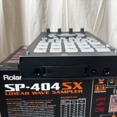 Roland SP-404SX Linear Wave Sampler SP404SX w/ box, SD card, power supply image 7
