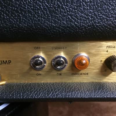 Marshall JMP 1959 Super Lead 2-Channel 100-Watt Guitar Amp Head 1967 - 1975 - Black image 2