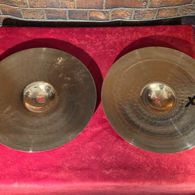 Sabian XSR Super Cymbal Set w/ Original Box - 10" Splash, 14" Crash, 14" Hi-Hats, 16" Crash, 18" Crash, 20" Ride image 8