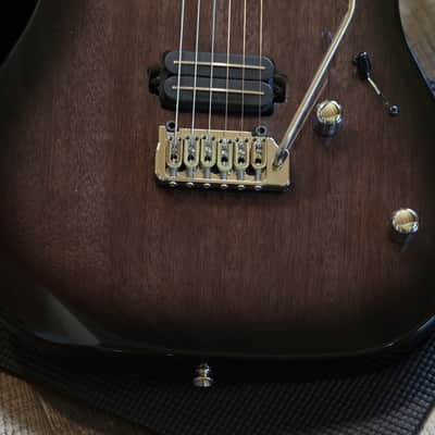 New! 2026 LSL Instruments XT-4 Modern "Hero" Electric Guitar Trans Charcoal/Black Burst + OHSC image 6