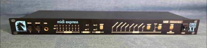 MOTU MIDI Express XT USB MIDI Interface 2017 - Present - Black image 1