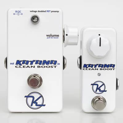 KEELEY Mini Katana Clean Boost Guitar Effect Pedal DEMO image 3