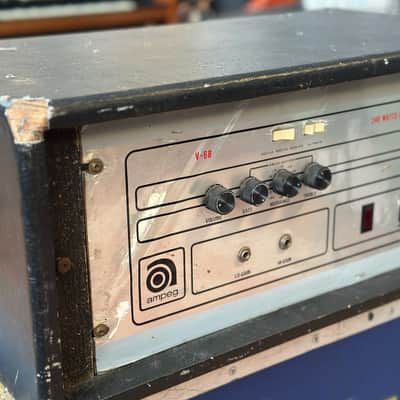 1970s Ampeg V-6B 120 Watt Solid-State Bass Head image 3