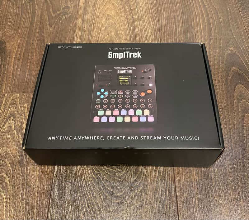 Sonicware SmplTrek Portable Production Sampler 2022 - Present - Black image 1