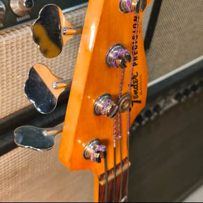Fender Precision Bass Fretless with Rosewood Fingerboard 1978 Sunburst imagen 5