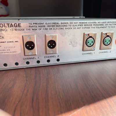 Summit Audio EQP-200A Dual Program Equalizer – Rare USA Stereo Tube EQ – Fully Workingr image 13