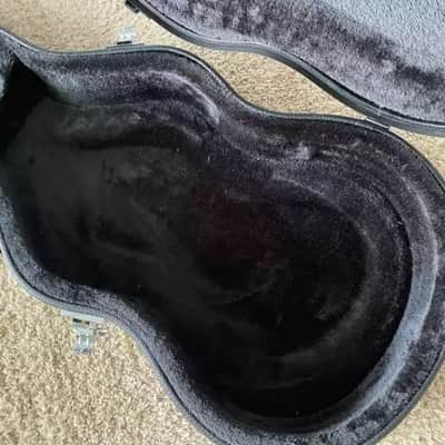 Hofner Electric Bass Guitar Case - Leather Suitcase - Black image 5