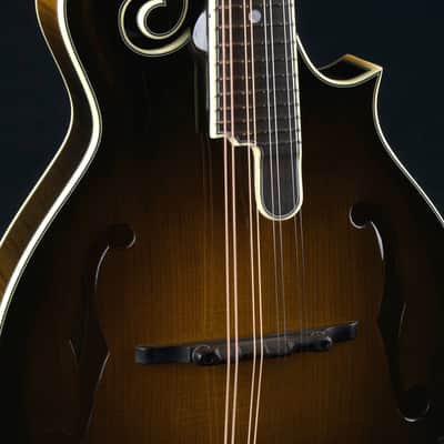 Bourgeois M5F Sunburst Full Aged Tone Adirondack Spruce and European Flamed Maple Mandolin NEW image 6