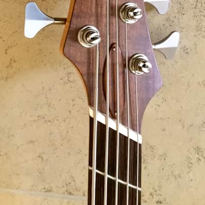 Immagine Little guitar works Torzal twist 5 string thru neck bass 2015 Natural - 4