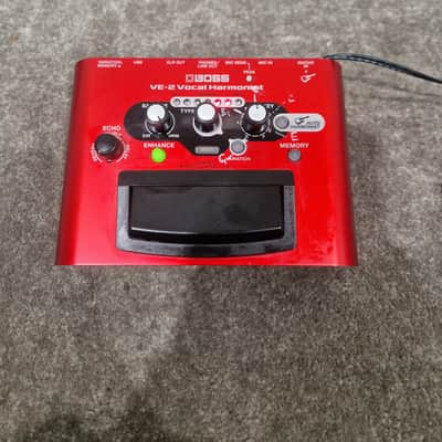 Boss VE-2 - Vocal Harmonist - Red - Excellent image 14