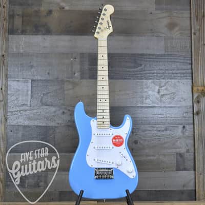 Mint Squier Mini Stratocaster - California Blue image 3