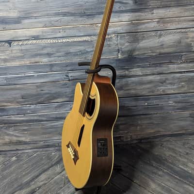 Warwick RockBass Left Handed Alien Deluxe 5 String Fretless Acoustic Electric Bass image 8