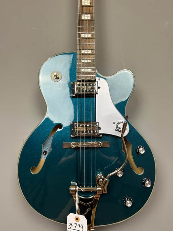 Epiphone Emperor Swingster 2025 - Delta Blue Metallic image 1