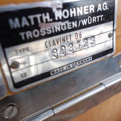 Hohner Clavinet D6 1971 image 20