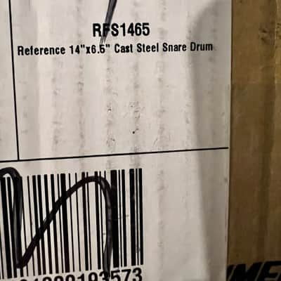 Pearl RFS1465 Reference 14x6.5" Seamless Steel Snare Drum - Steel BRAND NEW image 5