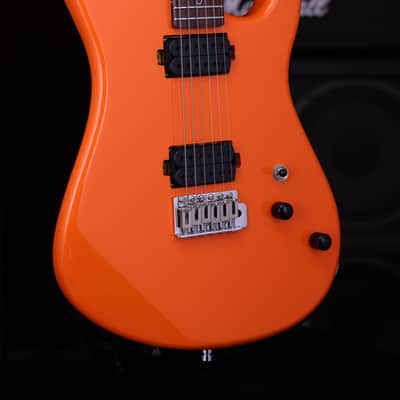 Dhatarattha DST HH Bright Orange – Roasted Maple Neck, Stainless Steel Frets image 5