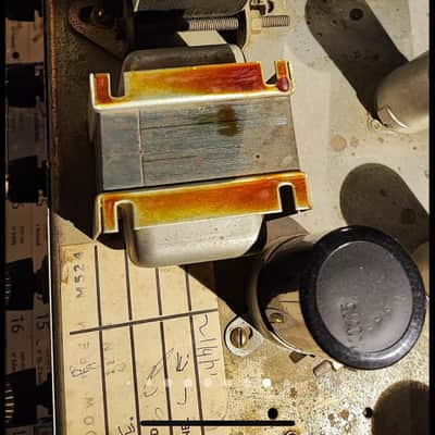 Marshall Super Tremolo 100W JMP (1959T) – 1971 – Original Red Tolex – Mustards & Drakes – AC/DC Era image 13