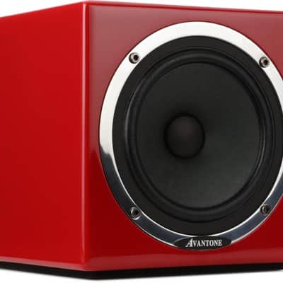 Avantone Pro Active MixCube 5.25 inch Powered Studio Monitor - Red (each) image 3