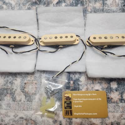 Virgil Arlo "1954 / White Label" Strat Pickup Set image 4