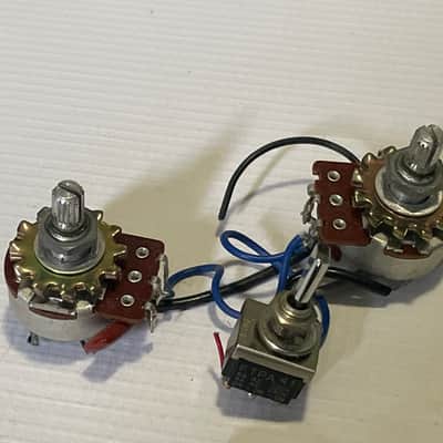 1980's Matsumoku Japan Kramer Focus 2000 Guitar Wiring Harness Electronics image 4