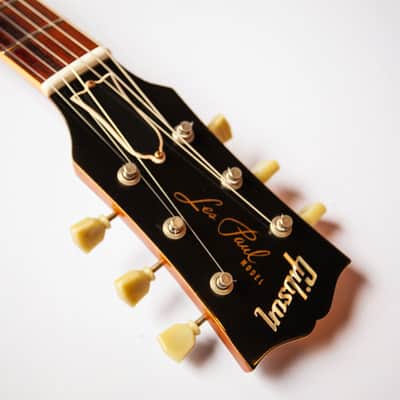Gibson Les Paul Custom Shop 1958 Reissue 2007 - Heritage Cherry faded to Honey Amber Gorgeous Patina! 9.3 pounds. image 10