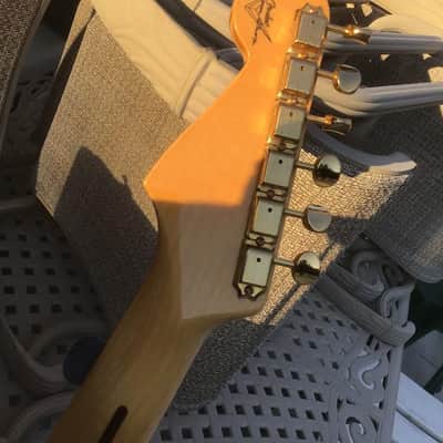 Fender Custom Shop limited edition 57 Vintage Custom Stratocaster,Mary Kay blonde,ash body,100% original,1 owner,COA,all papers,tweed case image 16