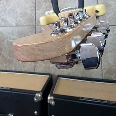 Fender American stratocaster deluxe 2009 - Olympic pearl image 13