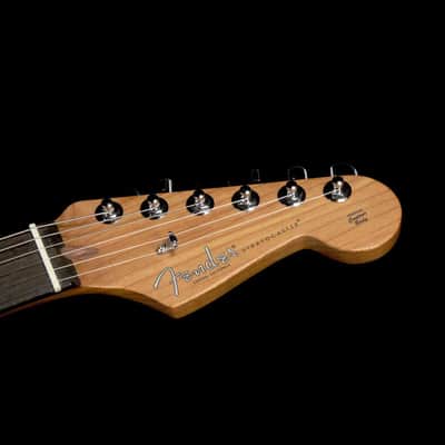 Fender American Pro Stratocaster Sonic Blue Roasted Maple Neck image 4