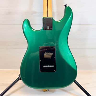 Squier Bullet Strat HSS Electric Guitar Metallic Green 2014 - Metallic Green image 8