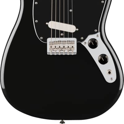 Fender Player II Mustang Electric Guitar, Rosewood Fingerboard, Black image 1