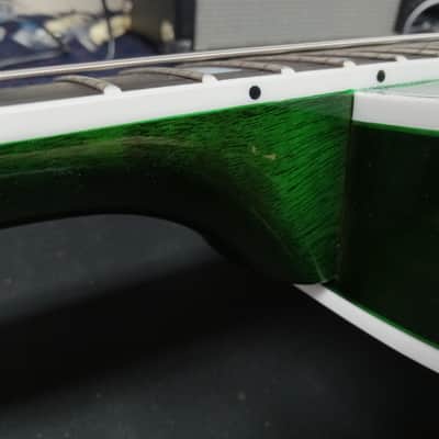Gibson Les Paul Custom 5A Quilt Top in Transparent Green Gloss Made to Measure 2024 image 10
