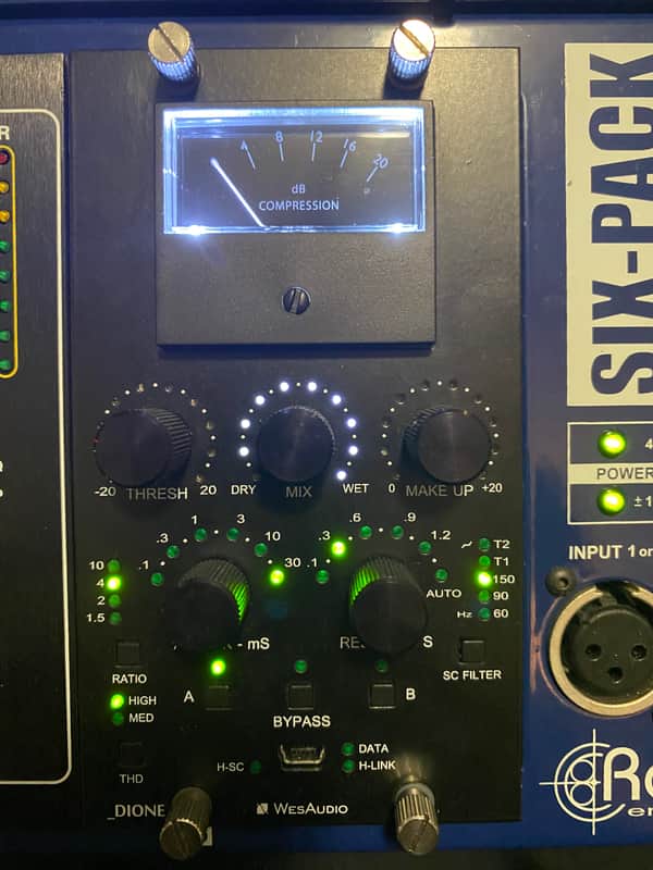 WesAudio DIONE ng500 500 Series Stereo Bus Compressor 2010s - White image 1