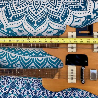 Vintage Carvin Double-neck Bass/Mandolin -A Supersonic Sixties Space Race with George & Jane Jetson image 15