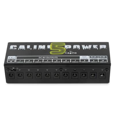 No extra fee to USA Caline CP-05 10 Outputs Guitar Effect Pedal Power Supply for 9V/12V/18V Pedal,US/UK/EU/AU Plug image 6