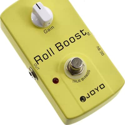 Joyo JF-38 Roll Boost Pedal US Dealer w/ 2 Patch Cables image 2