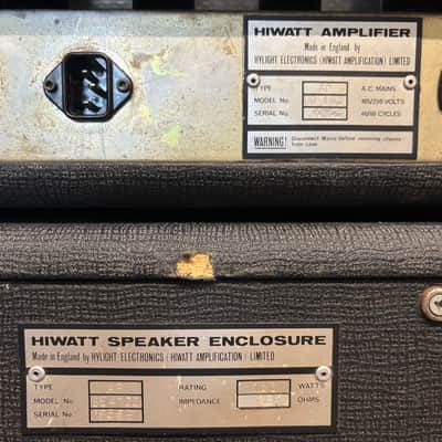 Hiwatt DR103 Custom / 4x12 image 5