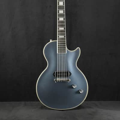 Mint Epiphone Jared James Nichols "Blues Power" Les Paul Custom Aged Pelham Blue image 2